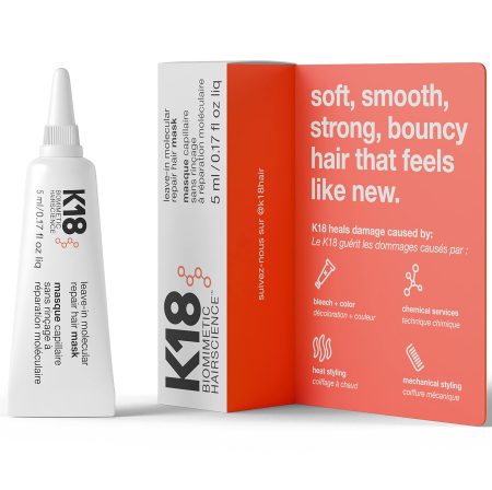 K18 Hair Mask for Hair Repair Hair Mask for Damaged Hair 5ml
