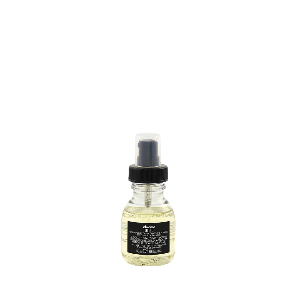 Davines OI Oil 50ml travel size hair oil for shine and frizz control